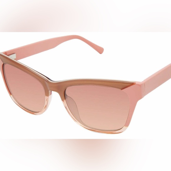 New in Case! Ted Baker TWS159 Pink/Coral Cat-Eye Sunglasses main image 8